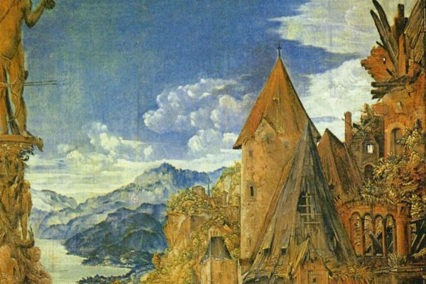 Дюрер пейзаж 1494