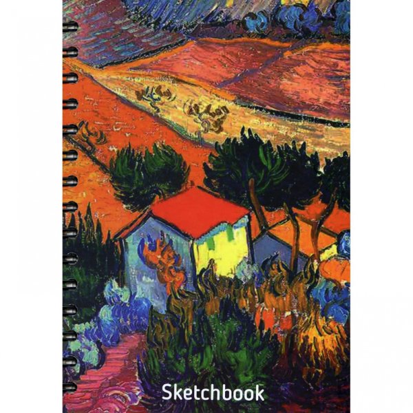 Винсент Ван Гог "пейзаж с деревьями" 1881