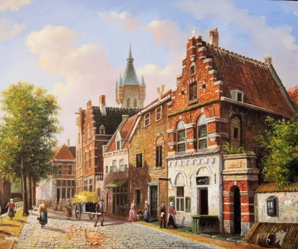 Старинный город