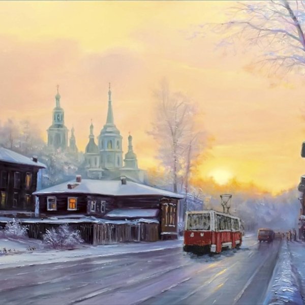 Лобарева Вероника художник картины иркутские пейзажи