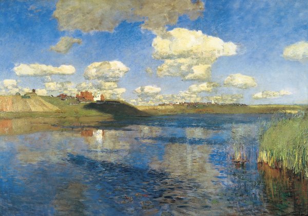 И. Левитан. Озеро. Русь. 1899-1900.