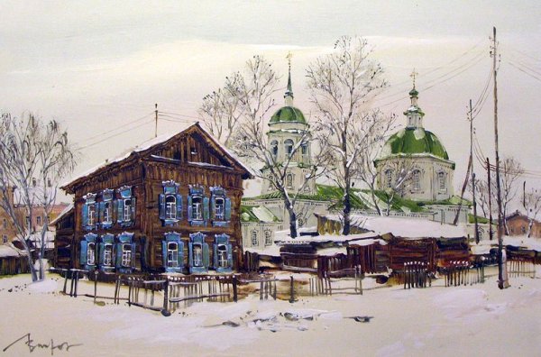 Художница Лобарева Иркутск