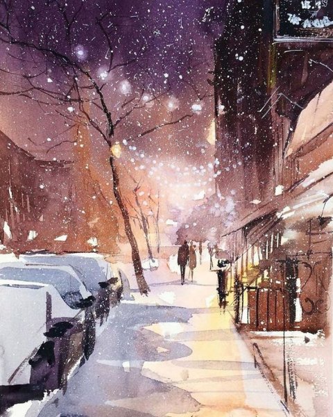 Джефф Роуланд снегопад