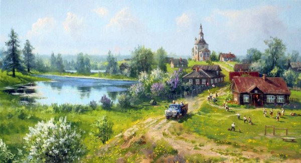 Владимир Жданов пейзажи