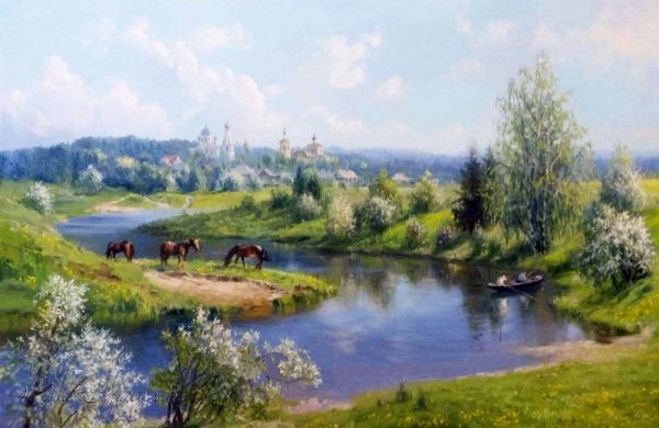 Владимир Жданов пейзажи