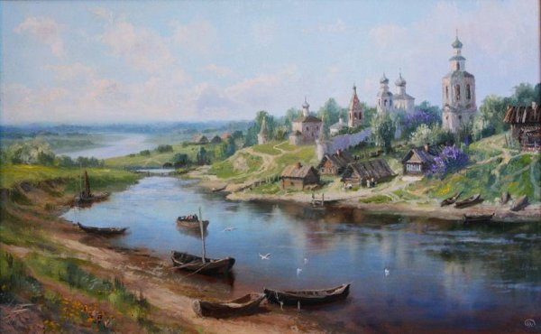 Художник Жданов Владимир Юрьевич крепость Копорье