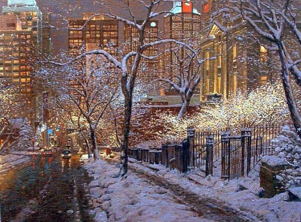 Игорь Разживин Московский снежок