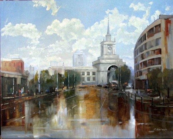 Вокзал Волгоград картина