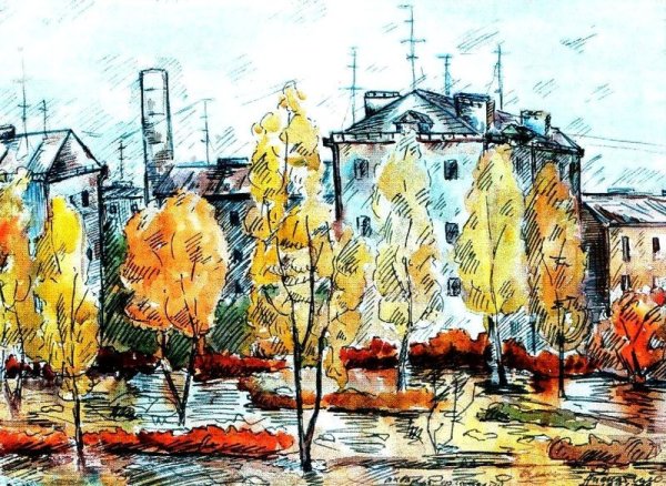 Парус в Волгограде на набережной