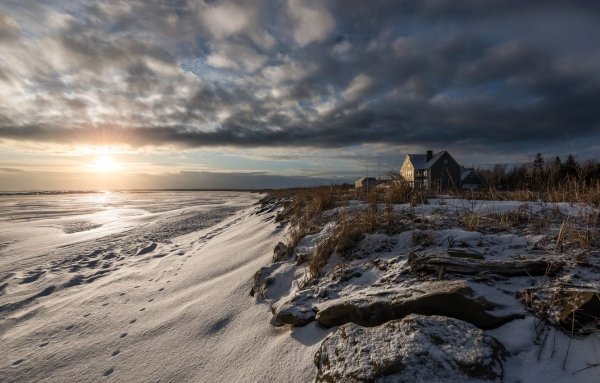 Зимнее море