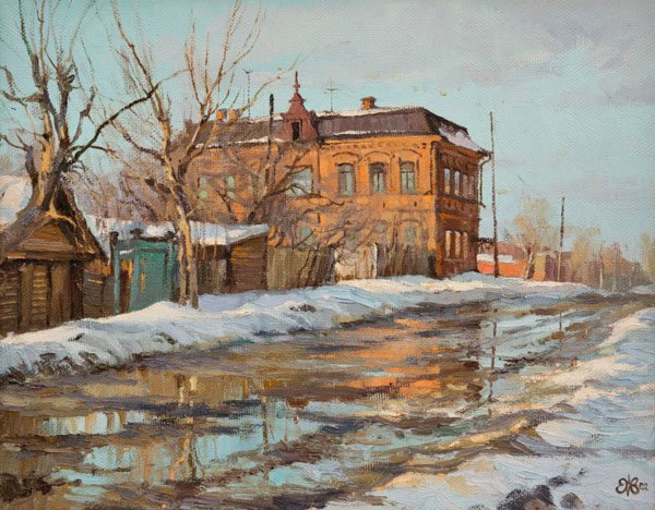 Екатеринбург в живописи Алексея Ефремова