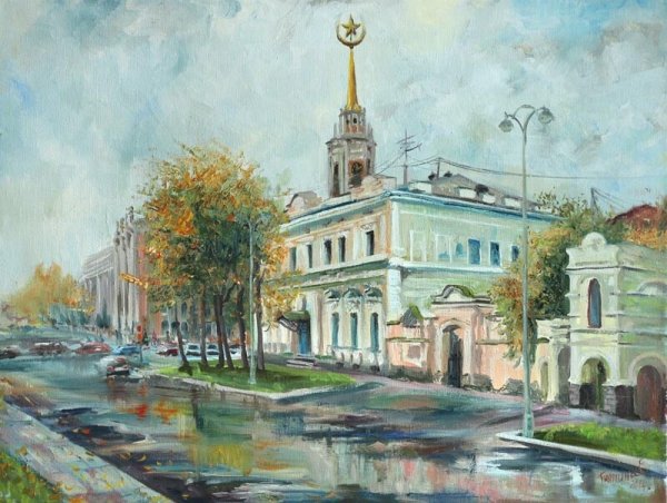 Плотинка Екатеринбург пейзаж