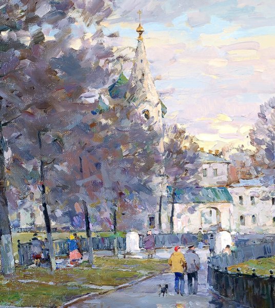 Пленэр Кострома художник