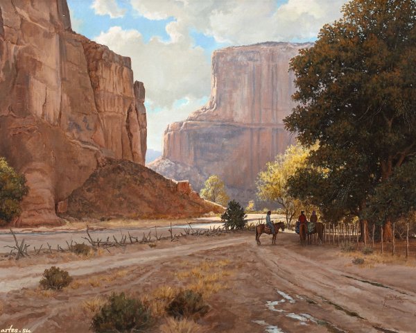 Каньоны США дикий Запад