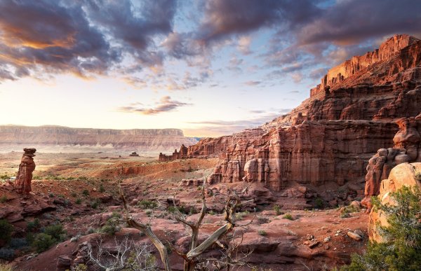 Дикий Запад ландшафт