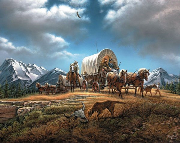 Wild West пейзажи