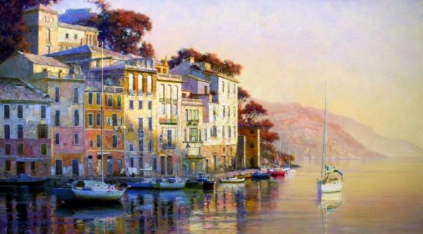 Юрий Обуховский картины Италия