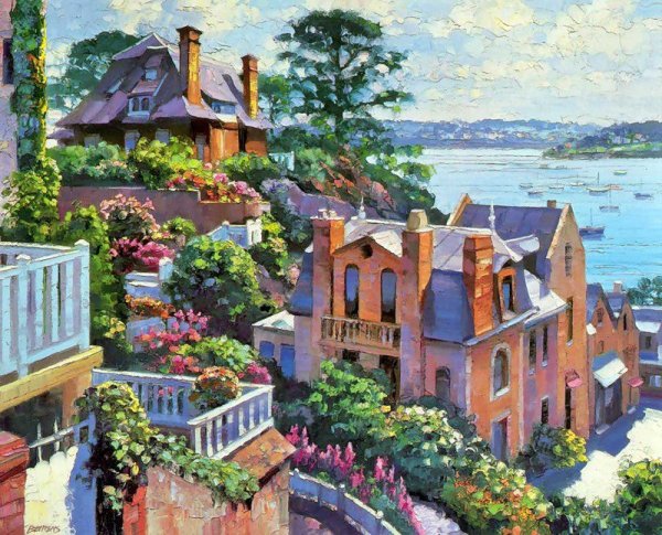 Солнечная живопись Говарда Беренса