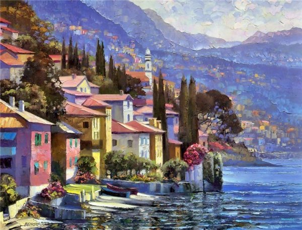 Говард Беренс Howard Behrens американский художник-живописец