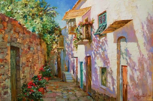 Алмазная мозаика озеро Комо