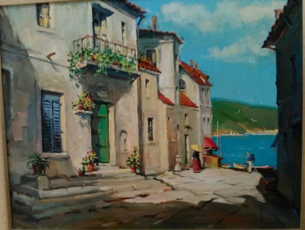 Художник Юрий Обуховский пейзажи Крыма