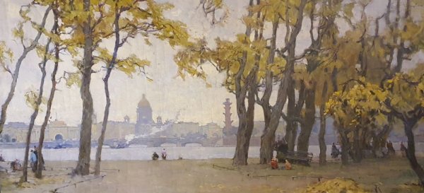 Мыльников Ленинград пейзаж