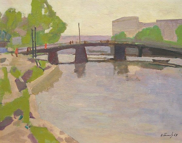 Ленинградская школа живописи Тимков