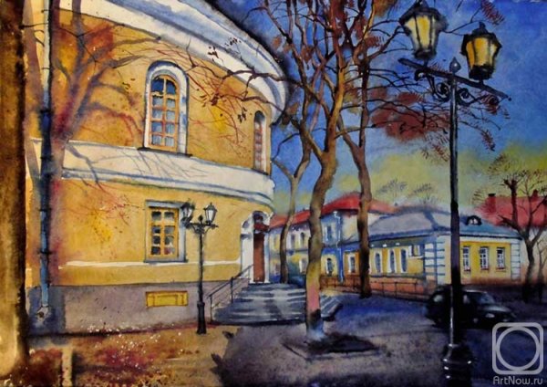 Композиция городской пейзаж