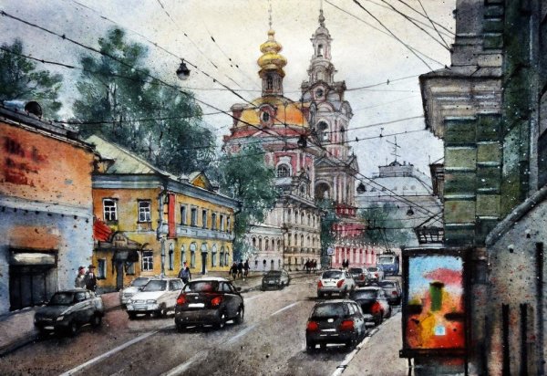 Старая Басманная Москва