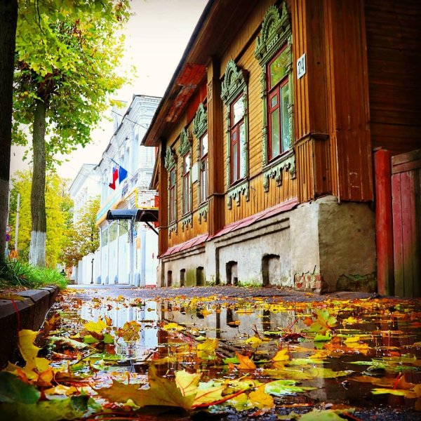 Г Иваново осенью в городе