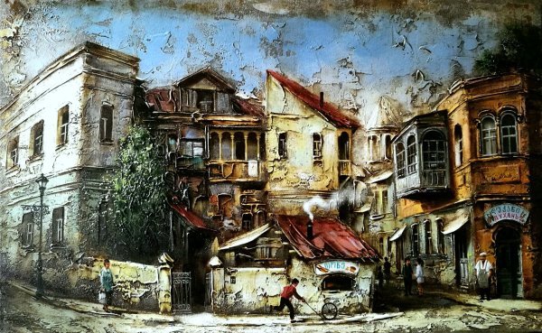 Художник Важа Месхи