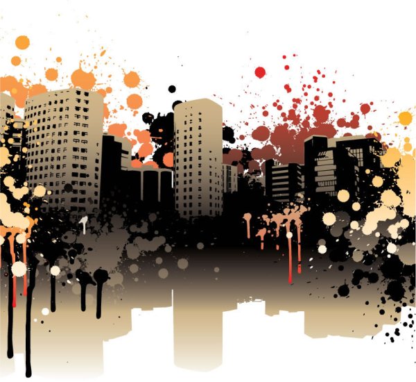 Силуэт города