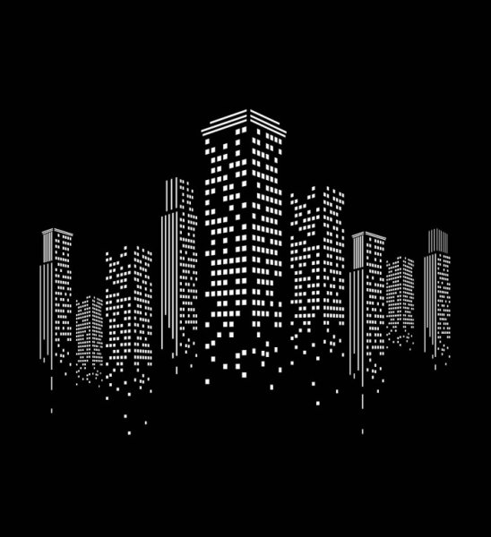 Силуэт города