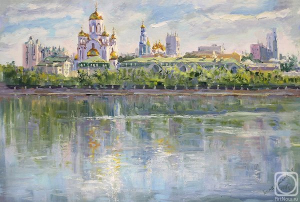 Харитоновский парк Екатеринбург зима