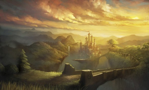 Фантастические пейзажи