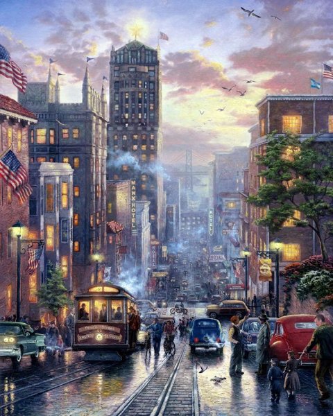 Томас Кинкейд художник Нью Йорк