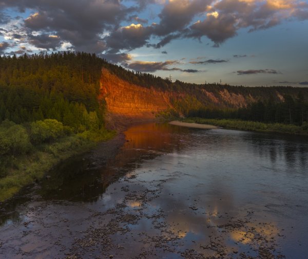 Поселок Чульман Якутия