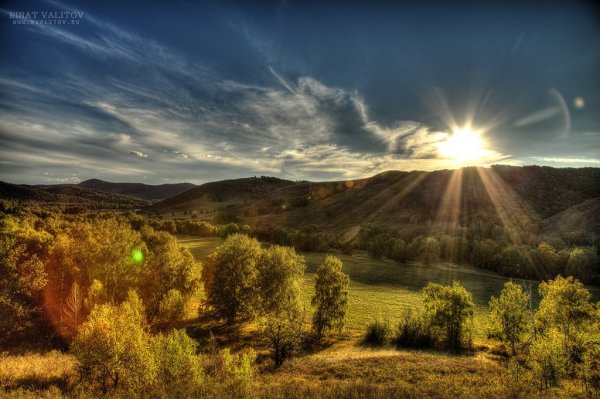 Рассвет в Башкирии