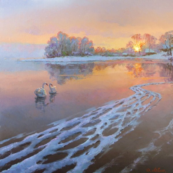 Дмитрий Лёвин - современный художник-пейзажист.