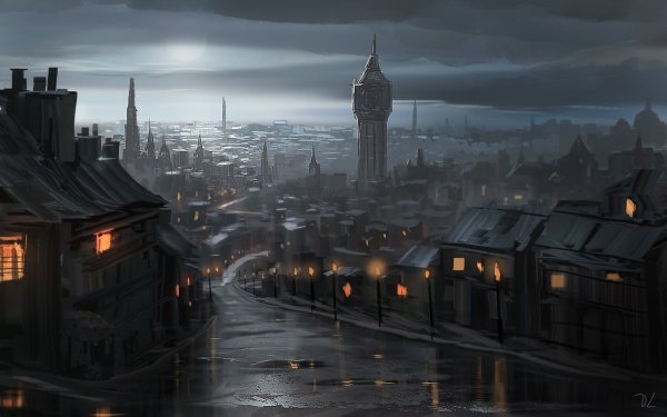 Викторианский Лондон закоулок