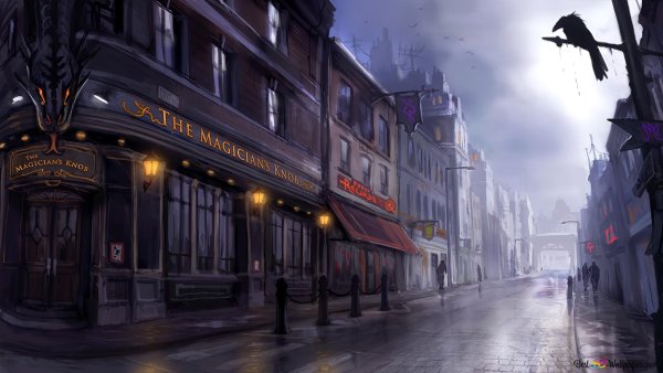 Темный Викторианский Лондон арт