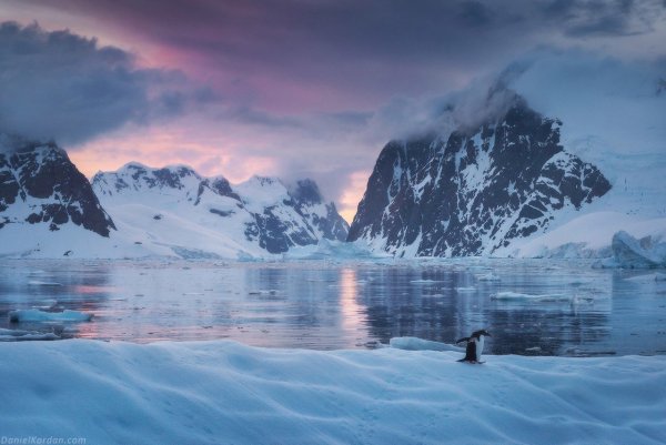 Ледяные пейзажи Антарктиды