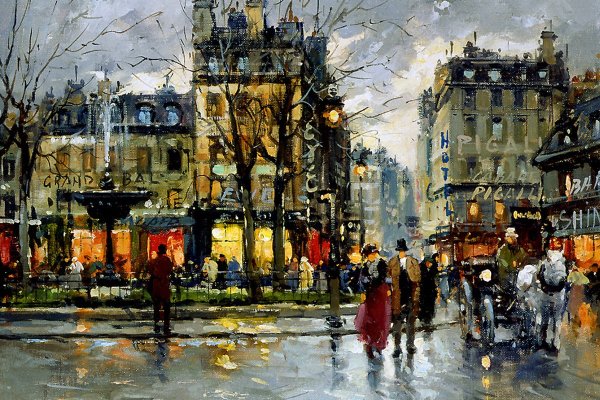 Французский художник Антуан Бланшар