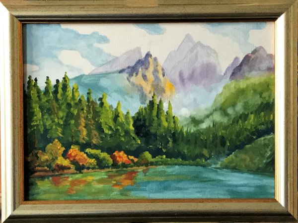 Картины темперой