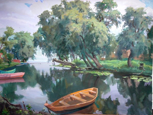 Живопись темперными красками