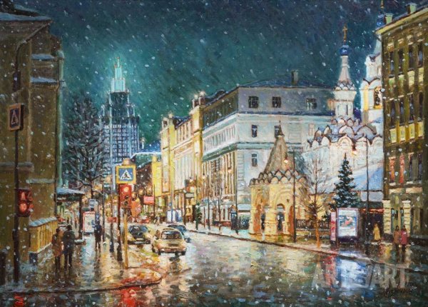 Разживин Игорь Москва картины