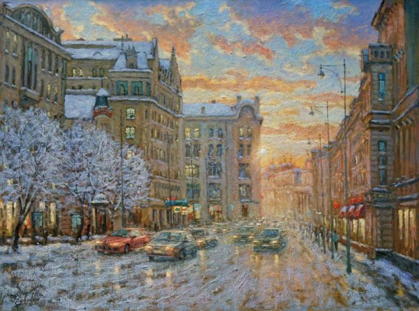 Художник Игорь Разживин (род. В 1958 Г.