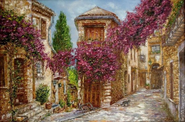 Улочки Прованса картины