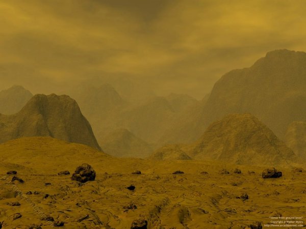 Пейзаж Венеры фото