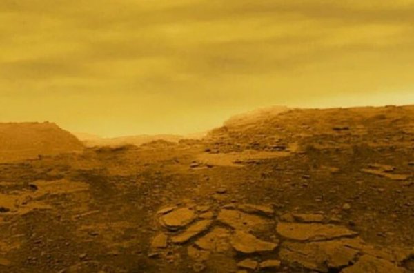 Атмосфера на Венере пейзаж